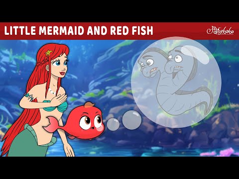 Little Mermaid And Red Fish 🧜‍♀️ | Bedtime Stories for Kids in English | Fairy Tales