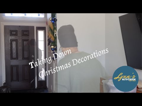 TAKING DOWN CHRISTMAS DECORATIONS #christmasclearance #christmasdecor #christmas