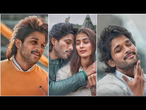 Aziyat Full Screen Status | Allu Arjun | Pooja Hegde | Aziyat WhatsApp Status | Love