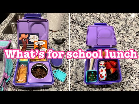 WHATS IN MY KIDS LUNCHBOX / SCHOOL LUNCH IDEAS 2023 / Omiebox Lunch ideas