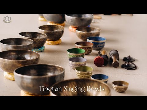 ♫ 乾淨無廣告 ♫ ASMR 純西藏頌缽~ 療癒失眠一覺到天亮. 冥想. 靜心 - Tibetan Healing Sounds   Singing Bowls