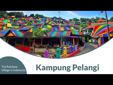 Kampung Pelangi, Semarang  - The Rainbow Village in Indonesian