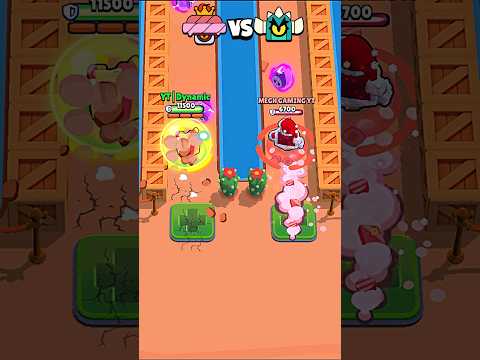 Stu Vs Brawlers Race #brawlstars #shorts