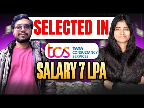 Selected in TCS Digital | Salary 7 LPA | Complete journey