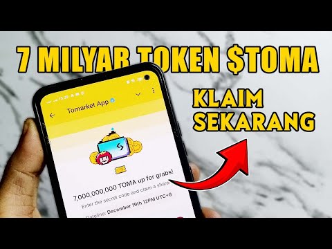 Cara Klaim Code TOMA ke Bitget Wallet App Reward 7B $TOMA | BKD tutorial Airdrop Withdrawal