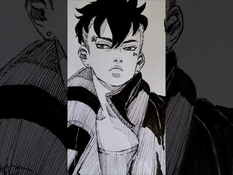 Boruto Kawaki #youtubehighfive #art #anime #shorts