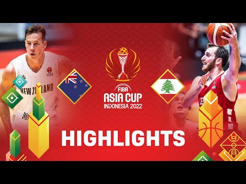 New Zealand vs Lebanon Highlights | FIBA Asia Cup 2022