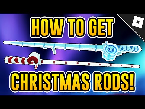 How to get the FROST WARDEN ROD & CANDY CANE ROD in FISCH | Roblox