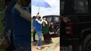 Nayanthara Dance Rehearsal in Shooting Spot Only | Thirunaal | BTS #jiivaofficial #ytshorts #shorts