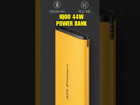 Iqoo 44w Power bank fast charging #samsungvsiphone #smartphone #technology #tech #mobilephone