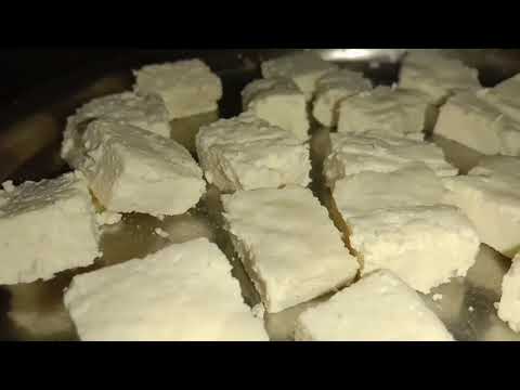 Paneer preparation at home | ఇంట్లోనే పనీర్ తయారీ విధానం | simple process | విరిగిన పాలతో పనీర్