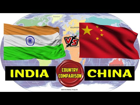 India VS China Comparison in Hindi | China vs India Military Power, GDP, Poverty etc