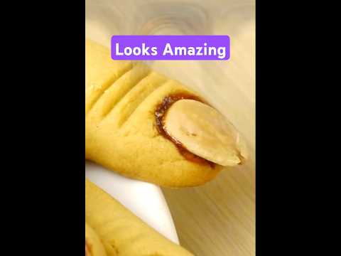 Make finger biscuits for Halloween