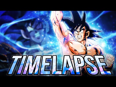 (Edit Timelapse) POWER TO DEFEND THE GREEN PLANET!! - GOKU