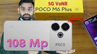 Poco M6 Plus 5G Unboxing | Review | Jio True5G Speed Test | 5G VoNR Support | Cheapest 5G Mobile |