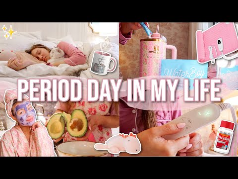 *realistic* Period Day In My Life ❤️ | Endometriosis Update, Cravings, Cramps, Tips | Lauren Norris