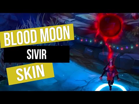 Sivir: Blood Moon | Skin Spotlight League Of Legends • l2pbomb