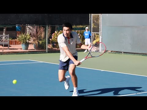 Rising Tennis Star Brandon Nakashima climbing the world tennis rankings