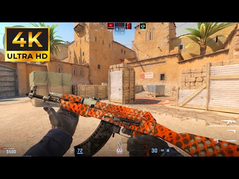 Counter Strike 2 Ranked Gameplay 4K (No Commentary)