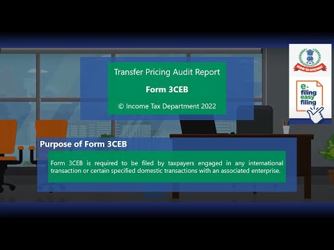 Transfer Pricing Audit Report in form 3CEB