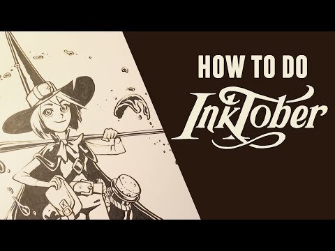 How To Do Inktober!