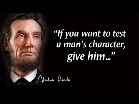 Abraham Lincoln – Life Lessons that are Really Worth Listening (To Inspre Your Greatness )