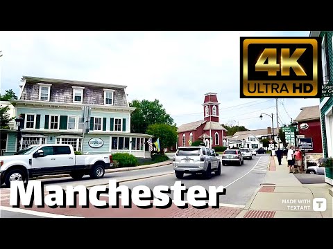 【4K】Manchester Vermont - Day walk - July 2023