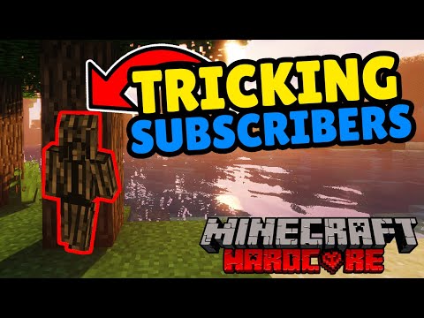 How I TRICKED my SUBSCRIBERS in Minecraft