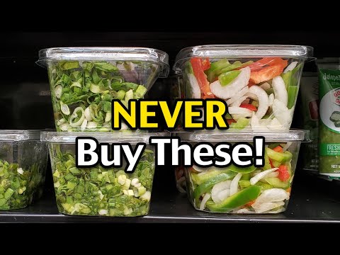 10 Foods You Should NEVER Buy To Save On Grocery Shopping!