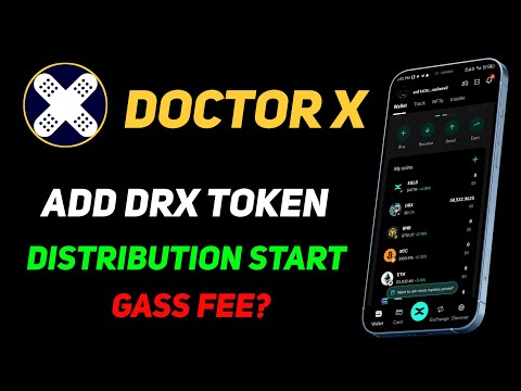 How to add DRX token xportal wallet - Doctorx Distribution Start - Hassan Crypto Official