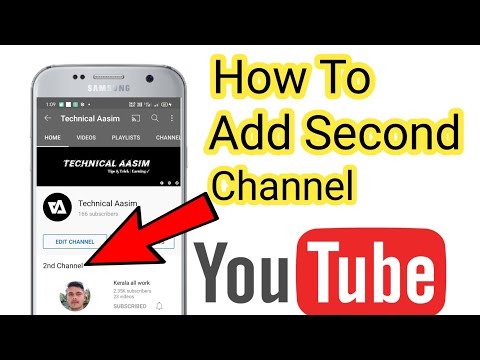 How To Add Another Channel On YouTube || how to add second channel on primary channel in 2021