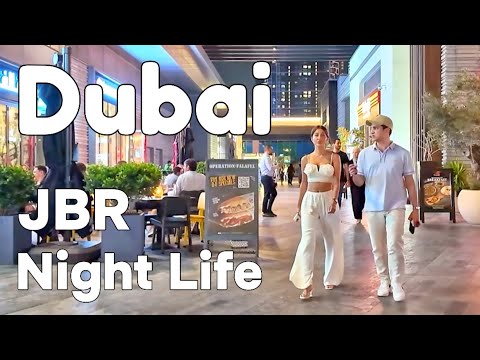 Dubai 🇦🇪 Night Life JBR [4K] Walking Tour