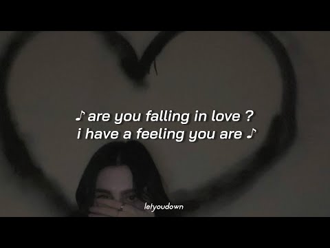 are you falling in love? i’ve a feeling you are 🎧 (slowed + lyrics + reverb) // lildeath, moment