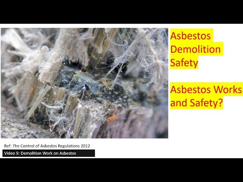 Asbestos Safety (Demolition Requirements) - Video 9