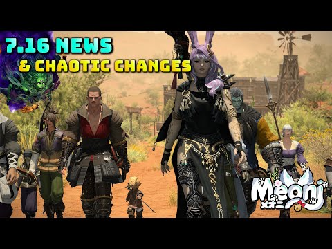 FFXIV: Patch 7.16 News & Chaotic Changes Based on Feedback!