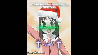 Merry Christmas! | Osaka Edit | #shorts #azumangadaioh #osaka #anime #manga #christmas #edit