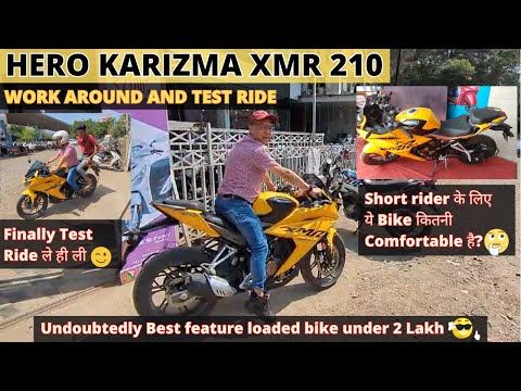 Hero Karizma XMR 210 - Best Bike Under 2 Lakh? Comfortable for Short Riders? #herokarizmaxmr #hero