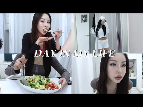 VLOG 프로 유지어터의 연말나기 ✧° ( 운동루틴, 존맛샐러드, 배드블러드, 크리스마스, 다이어트식단 )