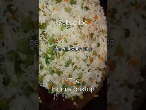 try this very very simple beans fried rice in your home&enjoy the delicious taste||TheIndiancooktop