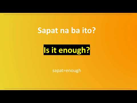 LEARN TO SPEAK TAGALOG/ ENGLISH IN 20 MINUTES-2