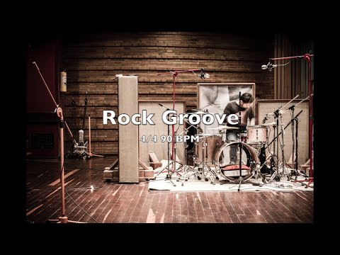 Drum Rock Groove 4/4 90 BPM