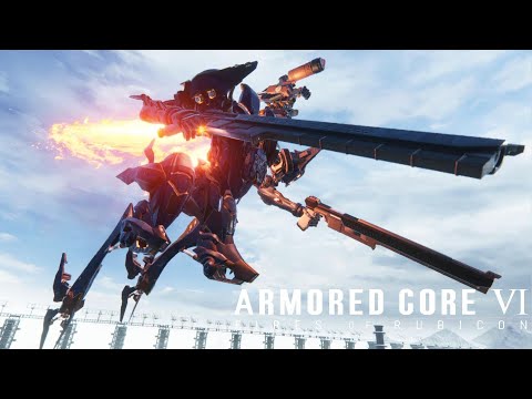 Armored Core 6 - all arena battles with double handgun initial blur