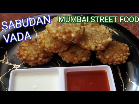 Crispy Sabudana Vada// Crispy  Sabudana Vada Banane ki Recipe - Mumbai street food//usha food lab