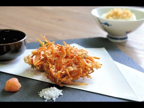 櫻花蝦炸什錦（かき揚げ）｜Mixed Tempura