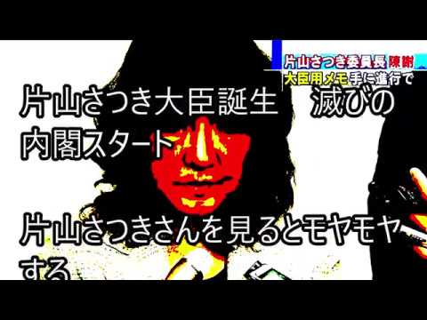 片山さつき大臣誕生　滅びの内閣スタート