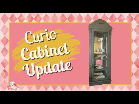 See a Dull Curio Cabinet Transform Before Your Eyes!