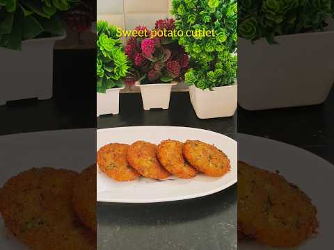 Sihi genasina cutlet recipe😋👌 | Sweet potato cutlet | sakkaravalli kilangu recipe #shorts #short