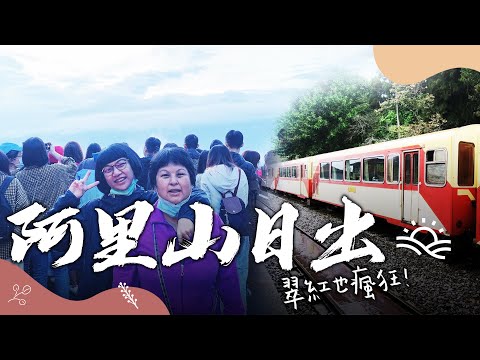 嘉義阿里山看日出  帶長輩瘋一次｜比我還紅的翠紅ep2