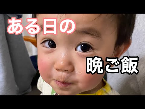 【晩ご飯】ある日の我が家の晩ご飯。いつもの様子をご覧ください【モッパン】