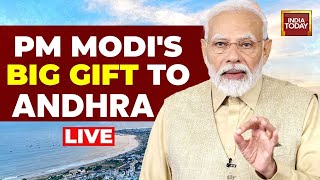 PM Modi Inaugurates Development Works LIVE | Lays Foundation Stone In Visakhapatnam, Andhra Pradesh